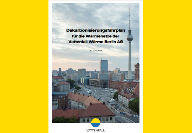 PB: Dekarbonisierungsfahrplan - Vattenfall Wärme Berlin AG