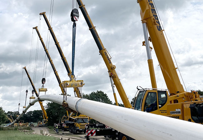 PB: Trotz schwieriger Witterungsverhältnisse geht Bau der Pipeline weiter