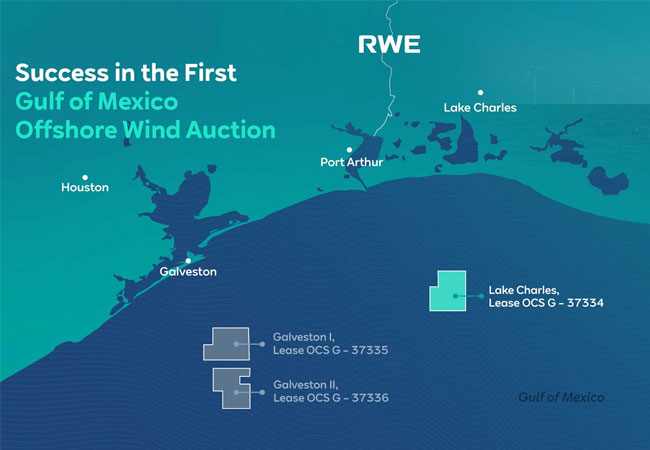 PB: RWE erhält Entwicklungsgebiet mit einer Kapazität von bis zu 2 Gigawatt
