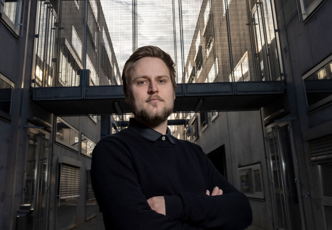 PB: Andreas Kogler vom Institut für Angewandte Informationsverarbeitung und Kommunikationstechnologie der TU Graz. Bildquelle: Lunghammer - TU Graz
