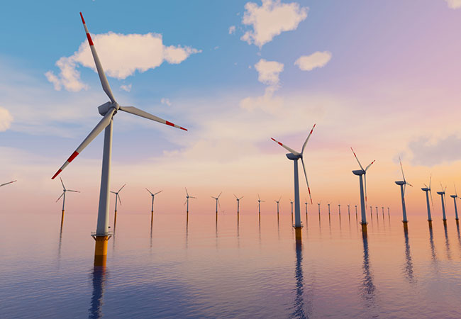 PB: Die europäische Windkraftindustrie steht unter Druck. / ©: Credendo Short-Term Non-EU Risks