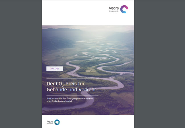 Studie: Agora Energiewende fordert von Habeck endlich sozialverträgliche CO2-Steuern beim EU-Emissionshandel