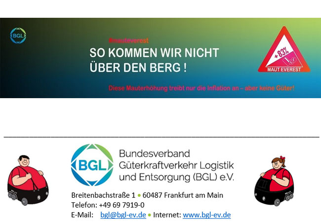 PB: Halbzeitbilanz der Ampel-Koalition fällt aus Sicht der mittelständischen Transport- und Logistikwirtschaft sehr ernüchternd aus
