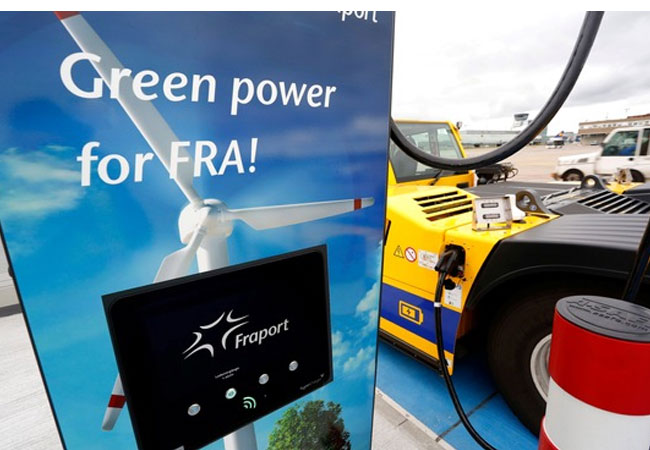 PB: E-Projekt am Airport nutzt Ladeinfrastruktur als bidirektionales Flottenkraftwerk