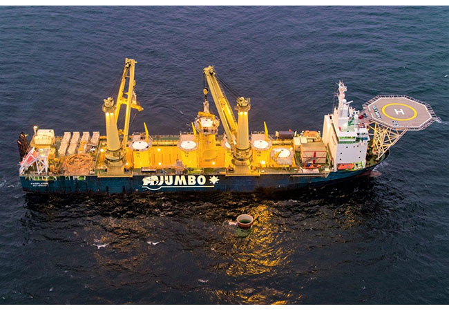 PB: Van Oord beauftragt Jumbo Offshore mit einem T&I-Auftrag für das Offshore-Windprojekt Baltic Eagle