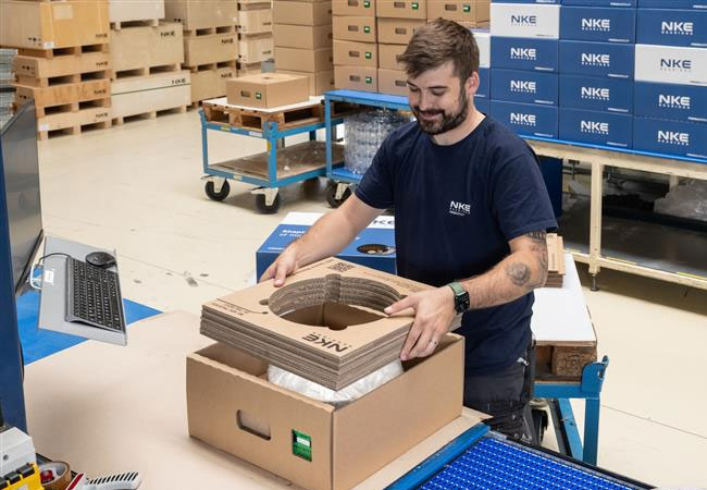 PB: Innovative Verpackungslösung für Komponenten von Windkraftanlagen