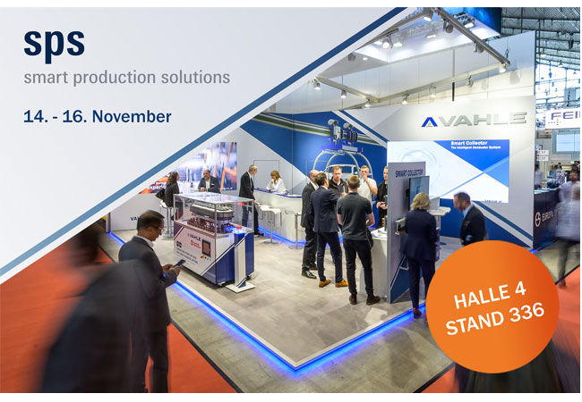 PB: Am VAHLE Stand 336 in Halle 4 erfahren Messe-Gäste auf der SPS in Nürnberg alles über die neuesten Produkte und Tools des Experten für Energie- und Datenübertragung. (Foto: VAHLE)