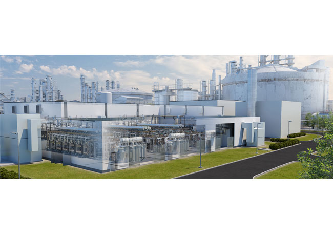PB: Wasserelektrolyse am BASF-Standort Ludwigshafen. Quelle: Siemens Energy