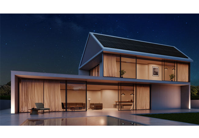 PB: Trina Solar hat den German Design Award 2024 für seine Vertex S+ n-Typ-Doppelglas-PV-Modulserie für Aufdachanlagen in der Kategorie "Excellent Product Design" gewonnen. / ©: Trina Solar