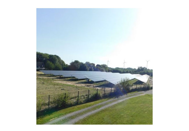 PB: Die neue Photovoltaikanlage der IWN GmbH & Co. KG (© IWN GmbH & Co. KG)