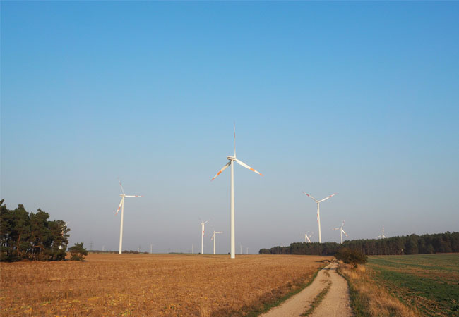 PB: Bestandsanlagen im Windpark Niemegk / ©: European Energy Deutschland GmbH