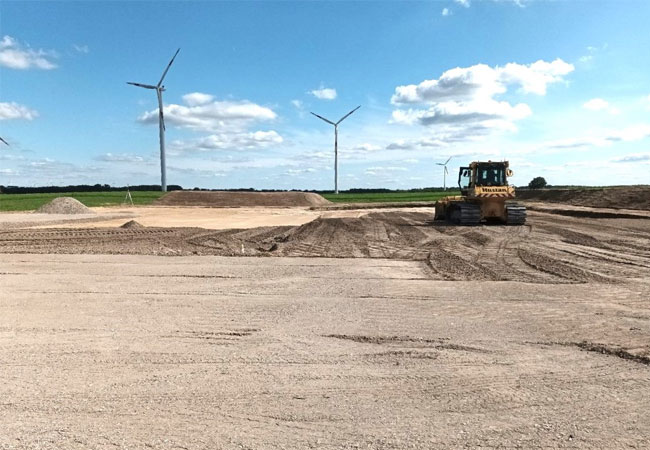 PB: Energiequelle GmbH feiert den Baustart vom Windpark Krummensee
