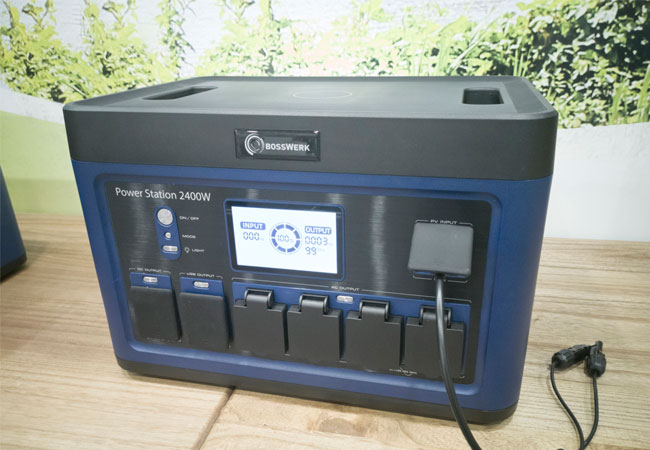 PB: Bosswerk stellt 2. Generation an tragbaren Solargeneratoren vor