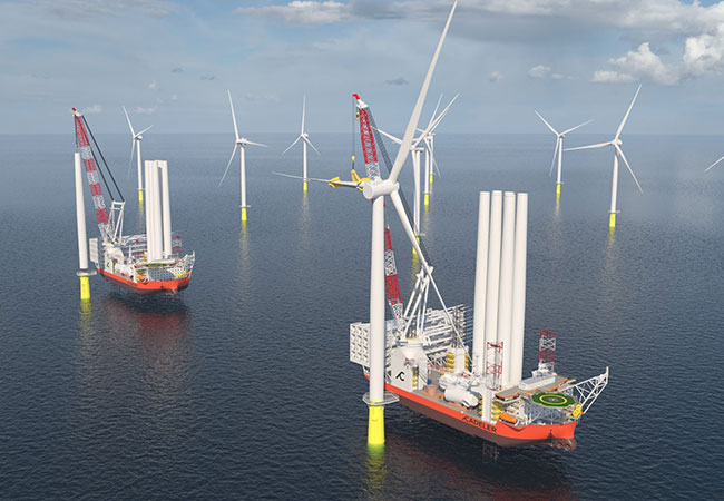 PB: Glamox beleuchtet 100 Windturbinenplattformen für den Offshore-Windpark Sofia