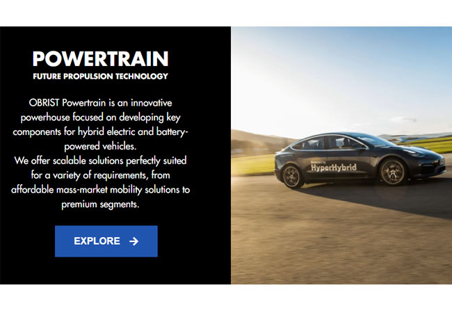 PB: Obrist Group entwickelte Fahrzeug-Antriebskonzept HyperHybrid