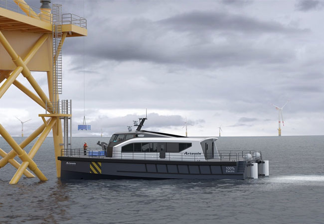 PB: Real-world demonstrations will prove the Artemis EF-24 CTV’s capability to operate safely under extreme wind and tide conditions.