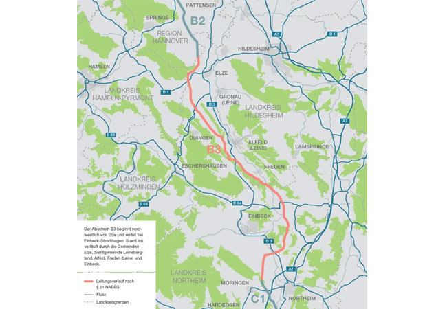 PB: TransnetBW reicht letzte Planfeststellungsunterlagen in Niedersachsen ein