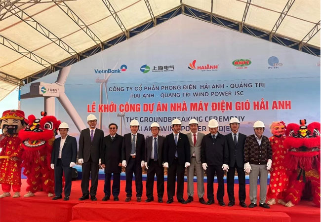 PB: Joint-Venture, Shanghai Electric installiert Vietnams größte Onshore-Windturbinen