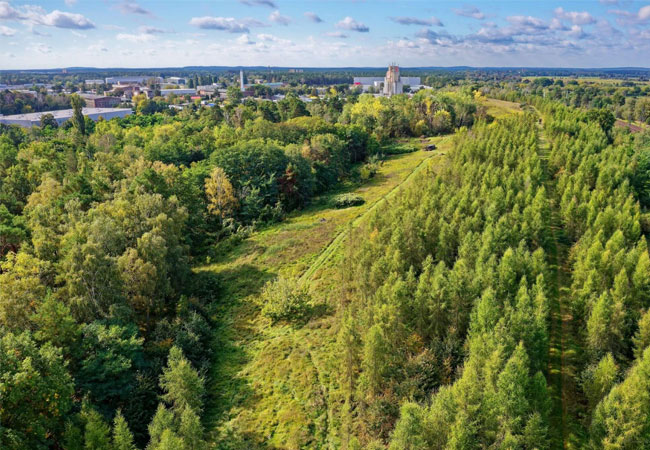 PB: Auf der Bauschutt-Deponie Ludwigsfelde wird eine Enercon E-138 errichtet / ©: Energiequelle GmbH