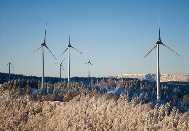 PB: Natural Power fungiert als Owner's Engineer für den Windpark Sainte-Croix in der Schweiz / ©: Natural Power