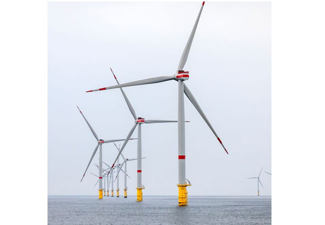 PB: 250 Gigawatt-Stunden pro Jahr wird Vodafone ab 2026 aus nachhaltiger Windenergie des Offshore-Windparks 'Kaskasi' von RWE beziehen. / RWE/Vodafone
