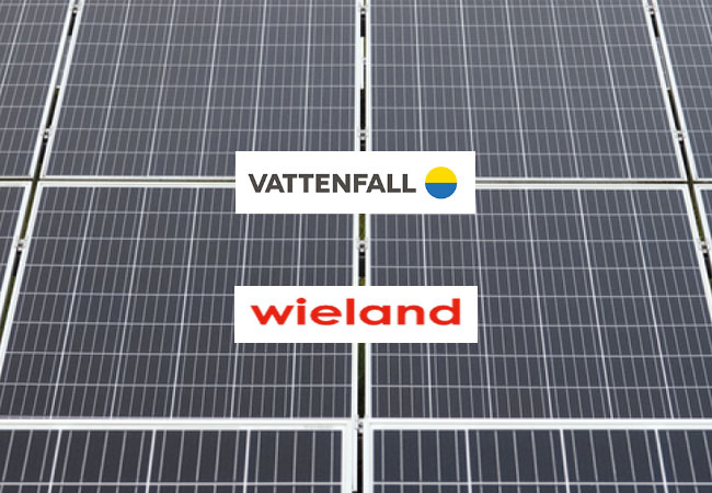 PB: CO2-steuerfrei: Solarstromliefervertrag für die Industrieproduktion, Vattenfall versorgt Wieland