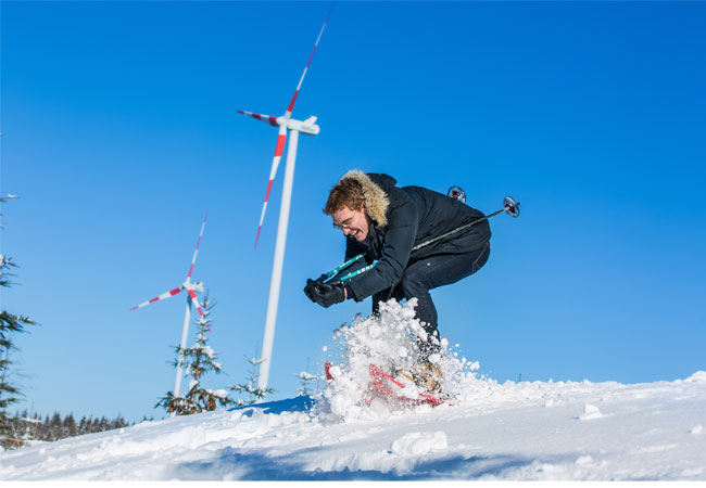 PB: Der Januar 2024 brachte so viel Windstrom wie noch nie / ©: Astrid Knie