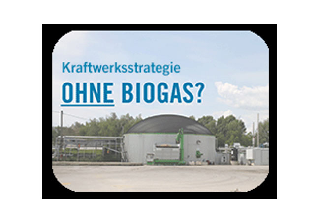 PB: Kraftwerksstrategie ohne Biogas?