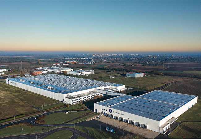 PB: Qvantum Fabrik Nyíregyház in Ungarn 