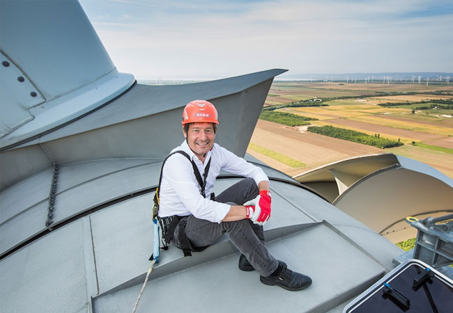 PB: Stefan Moidl beendet nach 14 Jahren die Geschäftsführung der IG Windkraft / ©: Astrid Knie