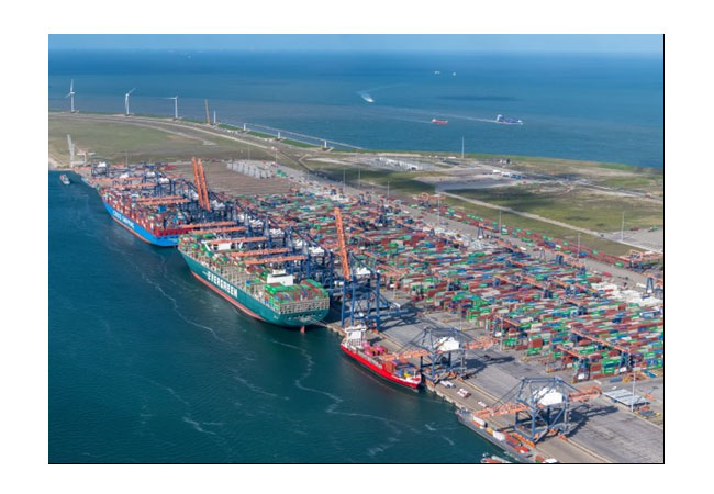 PB: Port of Rotterdam verzeichnet nach Corona gestiegen Containerumschlag
