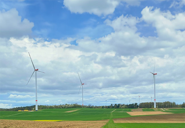 PB: VSB-Windpark Vockenrod komplett in Betrieb – Erweiterung bereits genehmigt und bezuschlagt / ©: VSB Gruppe