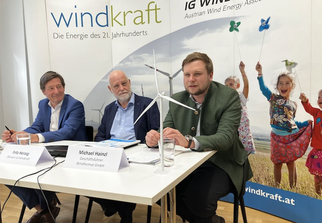 PB: Outlook 2030 - Auf der Ebene der Bundesländer, mit Ausnahme des Burgenlandes, fehlen nach wie vor ausreichende Flächen für den Windkraftausbau / ©: IGW