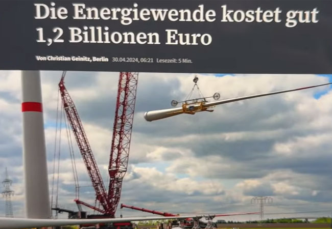 Videobild: Energiewende kostet 1,2 Billionen Euro