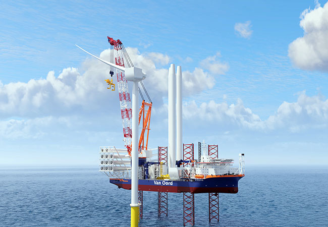 PB: Offshore-Installationsschiff Boreas / ©: Van Oord 