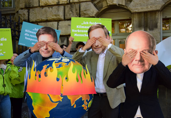 PB: Die Deutsche Umwelthilfe (DUH) zwingt die Bundesregierung vor Gericht zu ausreichendem Klimaschutz und den Steuerzahler zum zahlen / © DUH/Finke