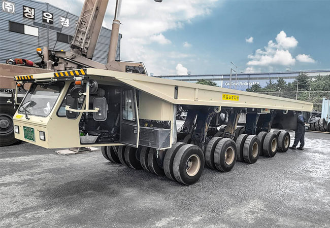 PB: KAMAG Industriehubtransporter (IHT) - Der erste IHT bei Poslogitiec durfte eine Modernisierung erfahren.