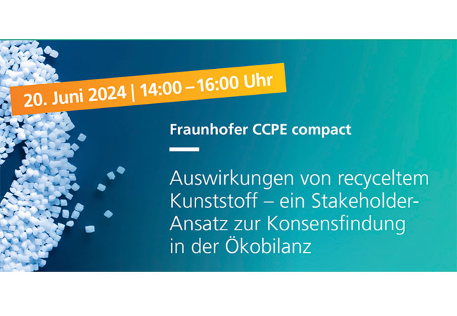 PB: Auswirkungen von recycelten Kunststoffen - Ein Stakeholder-Ansatz zur Konsensfindung in der Ökobilanz