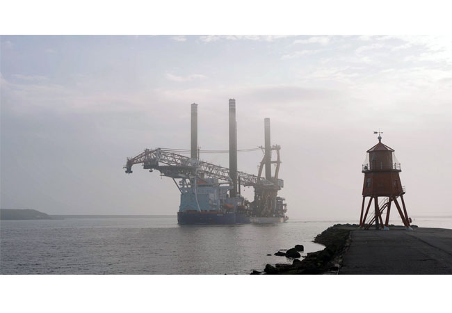 Vessel Aeolus arriving at Port of Tyne (May 2024)
