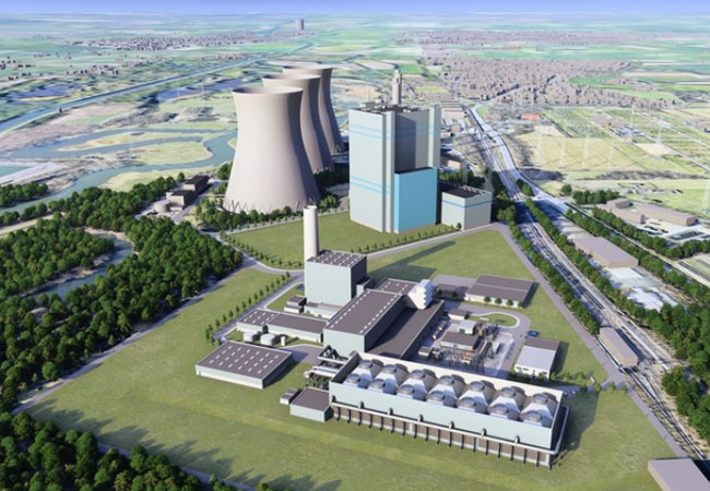 PB: Eine Visualisierung der geplanten Anlage / ©: RWE