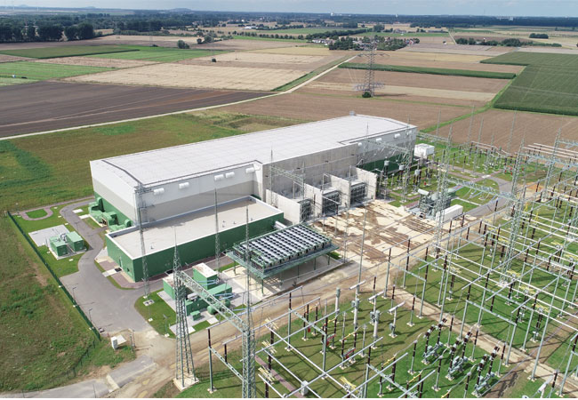 PB: Konverterstation in Niederzier (NRW). / ©: Amprion GmbH