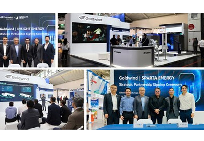PB: Aussteller Goldwind Carbon Neutral auf der  The smarter E Europe 2024 (TSEE) in München / ©: Goldwind