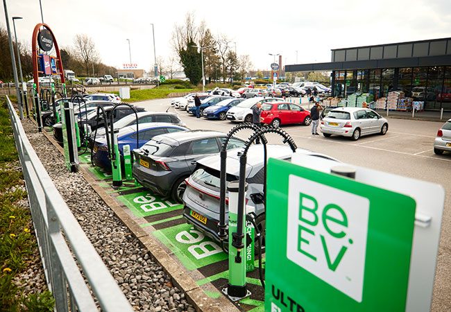 PB: Be.EV ist das am schnellsten wachsende E-Ladenetz in Großbritannien / ©: Be.EV