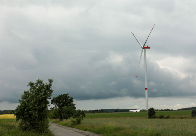 Die große 4,2 MW-Anlage in Ramelsloh ist nicht nur ein technisches, sondern auch ein symbolisches Vorzeigeprojekt für ENERTRAG / ©: ENERTRAG 