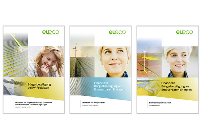 Kostenlose Leitfäden zur finanziellen Bürgerbeteiligungen für Wind- und Solarparks