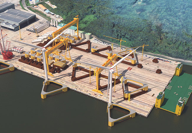 PB: Principle Power und HSG Sungdong Werft vereinbaren Serienproduktion von schwimmenden Windfundamenten