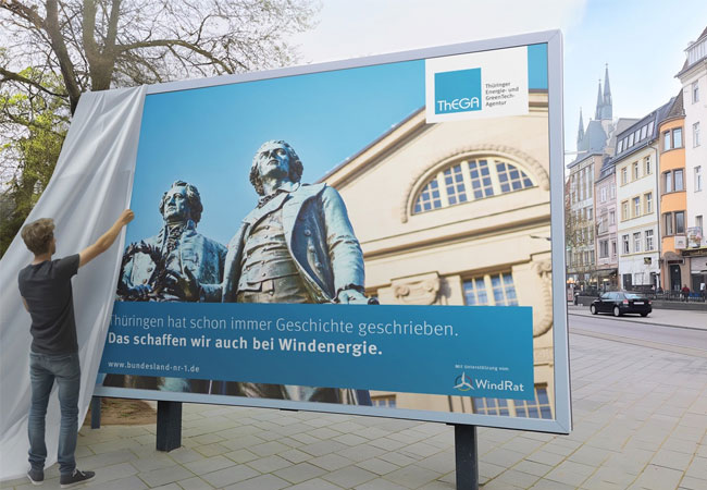 PB: Die Kulturträger von Thüringen: Goethe und Schiller / ©: ThEGA