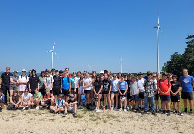 PB: Windkraft Simonsfeld begeistert Schüler*innen für Erneuerbare Energien / Fotograf:Vanessa Leisser / Fotocredit:Windkraft Simonsfeld