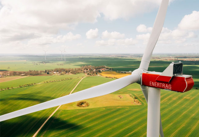 PB: Windenergieanlage in der Uckermark / ©: ENERTRAG / Jewgenij Roppel