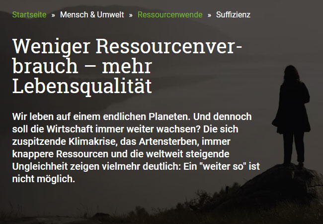 PB: Globaler Erdüberlastungstag: Wir müssen sparsamer wirtschaften! - BUND fordert ein Ressourcenschutzgesetz